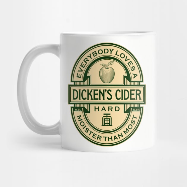 Dicken's Cider Label by Vault Emporium